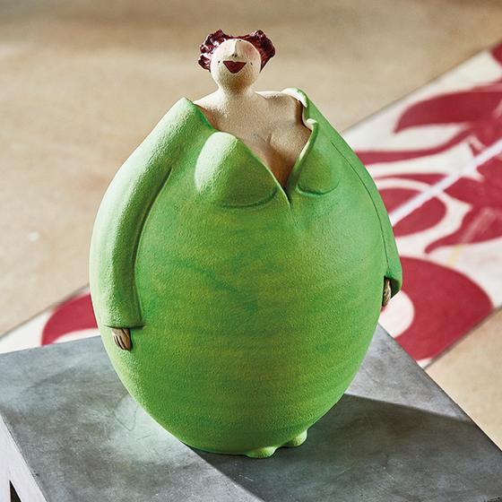 Figur | Dickmadam grün