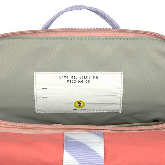 Lässig Kinderrucksack Rolltop Sunny Explorer Rose Pink