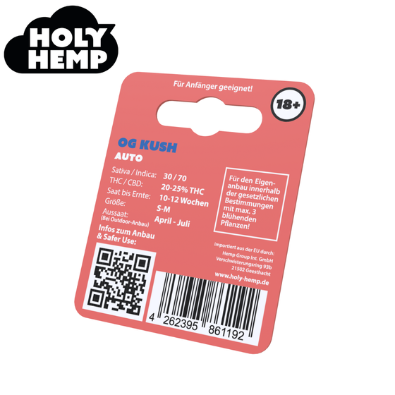 Samen, Holy Hemp, OG Kush