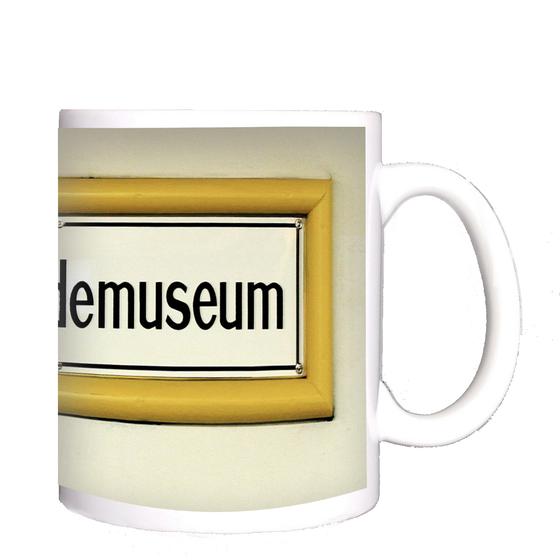 Kaffeetasse Kaffeebecher U-Bahnhof Naturkundemuseum, Zinnowitzer Straße, Linie U6 Berlin.Mitte, Schwartzkopffstrasse, Charite, Oranienburger Tor