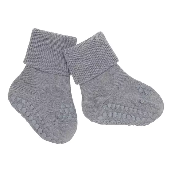 GoBabyGo Rutschfeste Socken Grey Melange