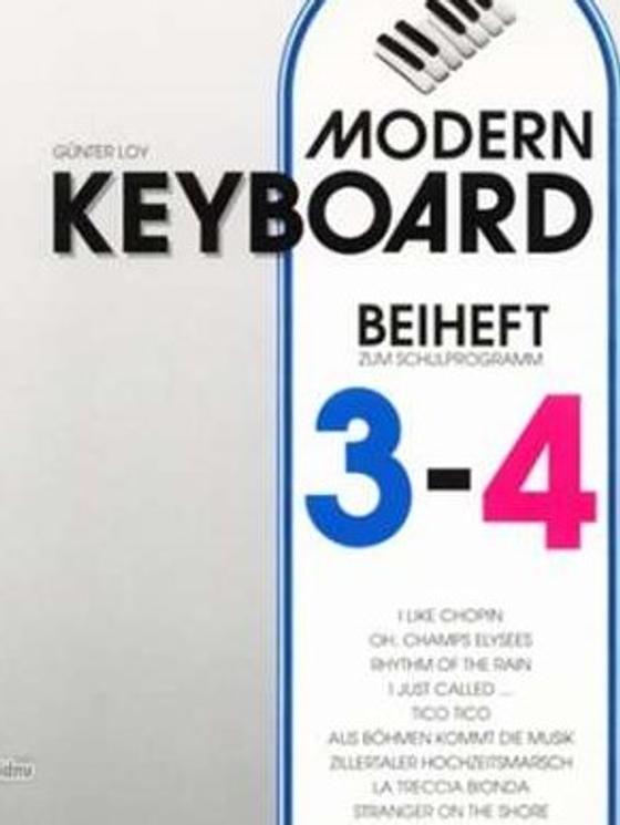 Modern Keyboard Beiheft 3–4
