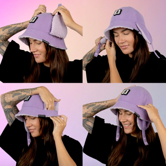 Nordic Buddies Winter Bucket Hut MOOMIN87A  - flieder