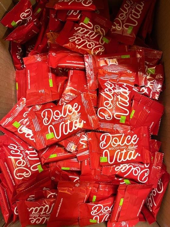 Bio Mürbteigkeks_Dolce Vita_Naber Keks_Folie_Schönbergers Kaffeegreissler