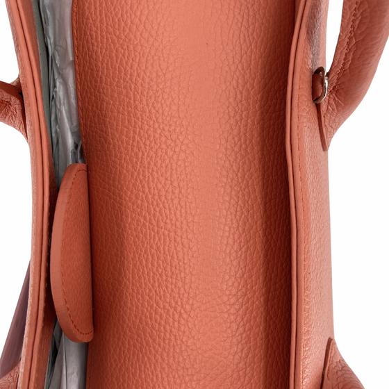 Maxima Handtasche mittel, salmone lachs apricot