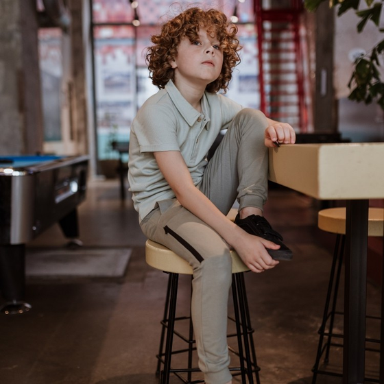 Sweathose, Baumwolle, faded grey