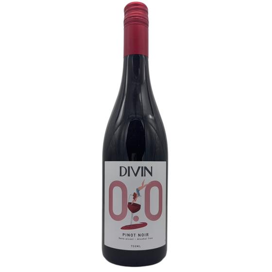Divin, Pinot Noir, Pinot Noir de France sans alcool, 0,75 l - alkoholfrei