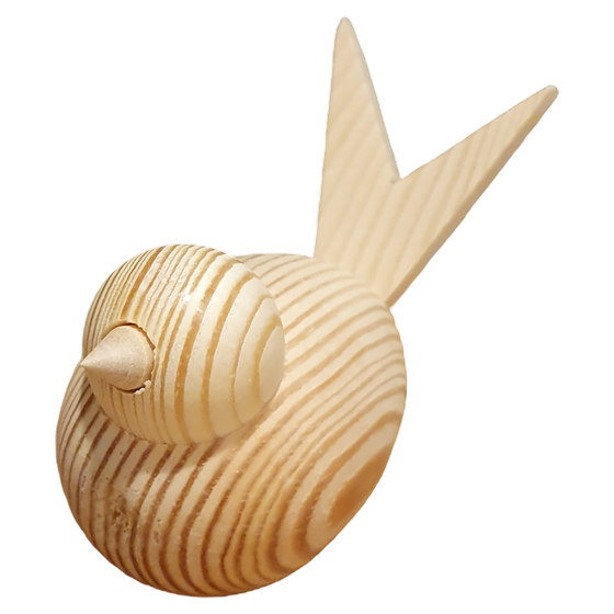 Holzvogel mini sitzend