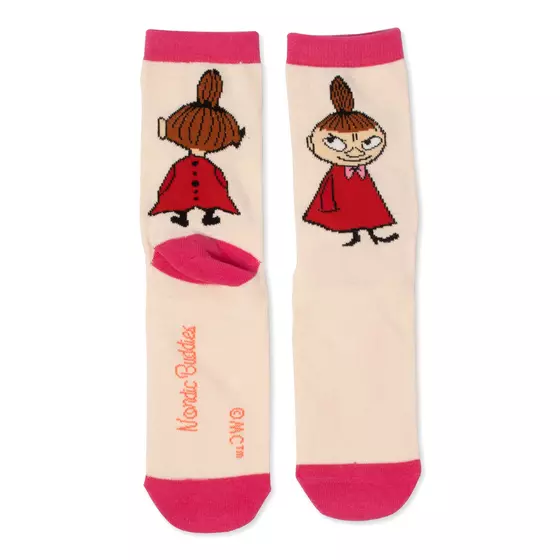 Nordic Buddies Socken MOOMIN Klein My LMY29C - creme-pink
