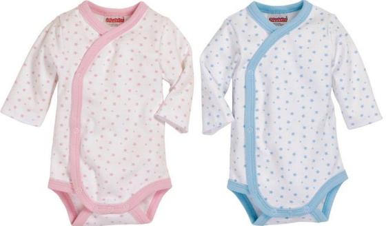 Wickelbody Sterne, 2 Farben