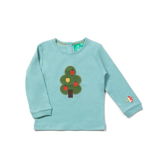 Langarmshirt "Apple Tree", Biobaumwolle, GOTS-zertifiziert