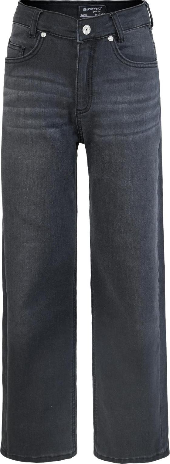 Baggy-Jeans, verstellbare Bundweite, schwarz