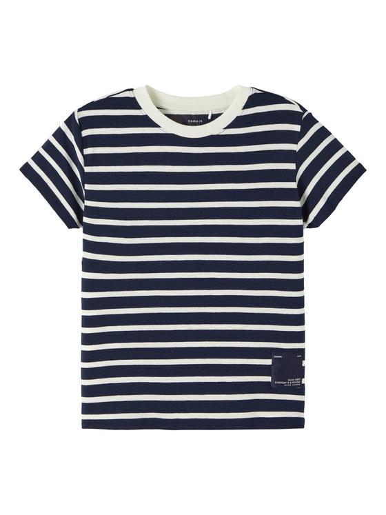 Name It T-Shirt Streifen Dark Saphire