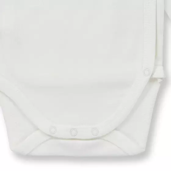 Sense Organics Wickelbody Langarm Ygon White