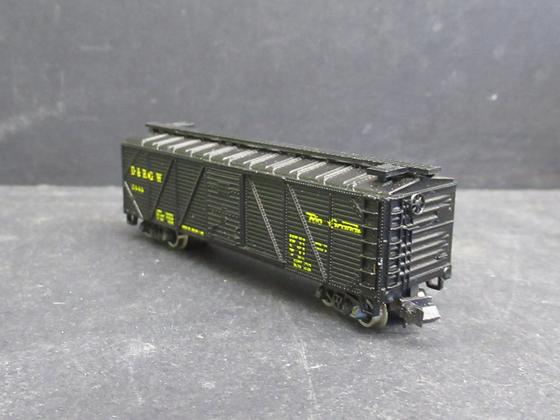 Atlas 3949  40' Wooden Box Car, Rio Grande D&RGW 3949 Spur N