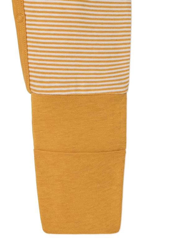 Einteiler "Koala" mit Variobündchen, Baumwoll-Bambus-Mix, gelb