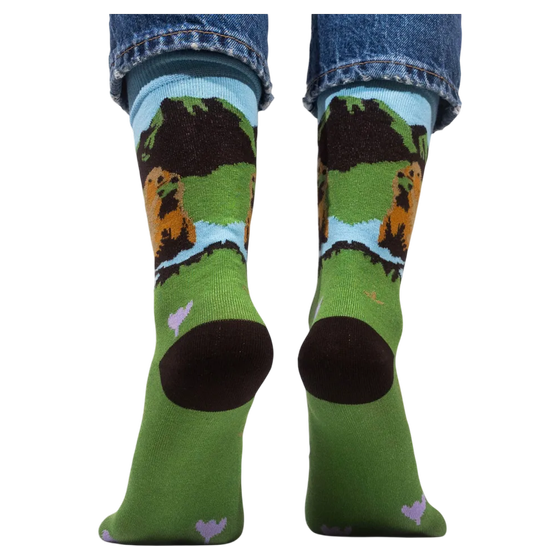 Organic Socken Murmeltier