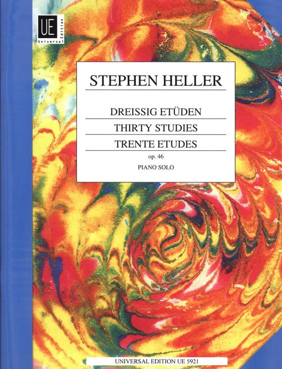 30 fortschreitende Etüden für Klavier op. 46