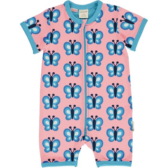 Sommerspieler "Bluewing Butterfly", Biobaumwolle, GOTS-zertifiziert 