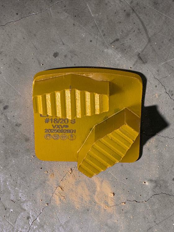 Diamant Schleifschuh <br> passend für Schwamborn <br> K 18/20 weiche Bindung <br>für Beton