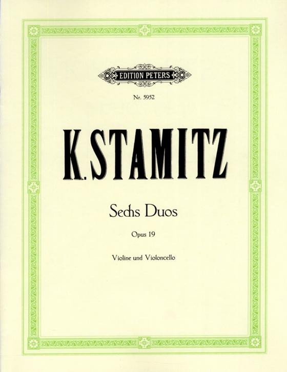6 Duos für Violine und Violoncello op. 19