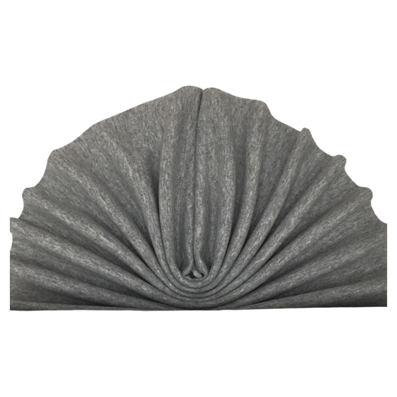 Bündchen hellgrau meliert