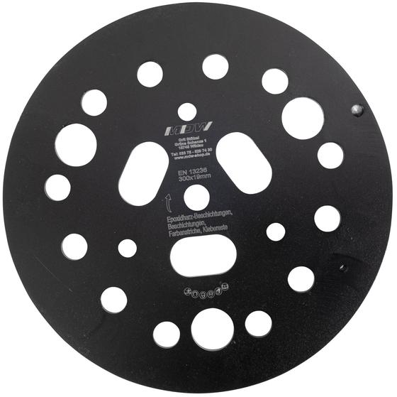 Diamant PKD-Schleifscheibe <br> Ø 300 mm passend für Roll Sanierungsfräse <br> für starke Beschichtungen & Klebereste