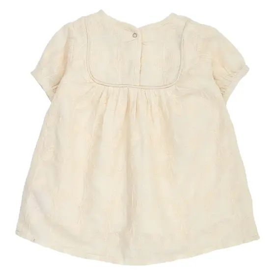 Müsli by Green Cotton Baby Puff Dress Poetry Natural