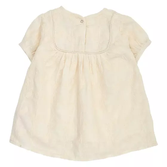 Müsli by Green Cotton Baby Puff Dress Poetry Natural