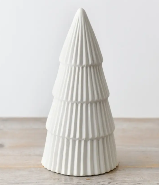 Beleuchtete Dekoration | Leuchtender weißer Baum