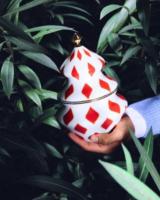 Süßigkeiten Dose grün von Nika Zupanc für Alessi
