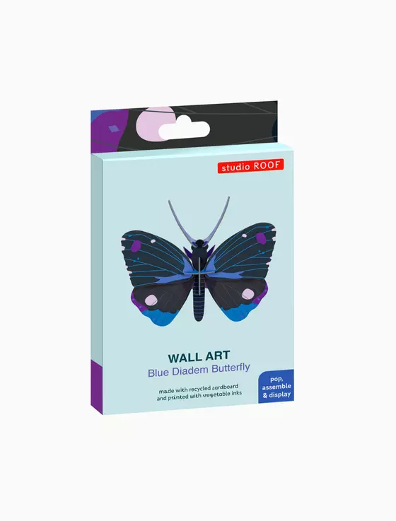 Studio Roof Blue Diadem Butterfly