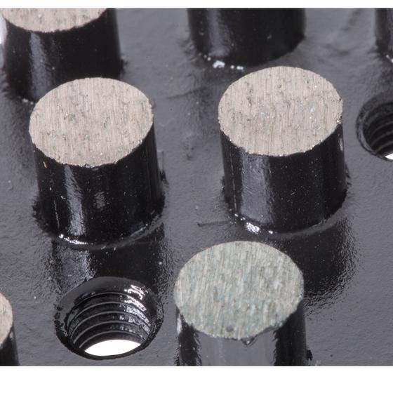 Diamant Schleifschuh <br> passend für Contec <br> K 40/50 weiche Bindung <br>für extrem harte Bödenbeläge