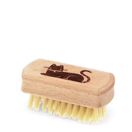 Rex London Holz Nagelbürste Katze