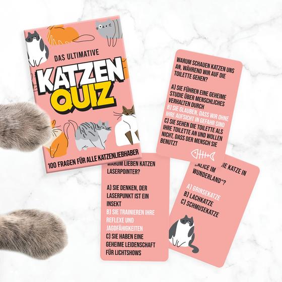 MAGS Kartenspiel Das ultimative KATZEN Quiz