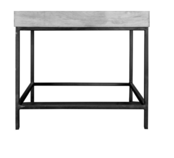 Kommode | Nachttisch / -konsole Caranda - White wash 