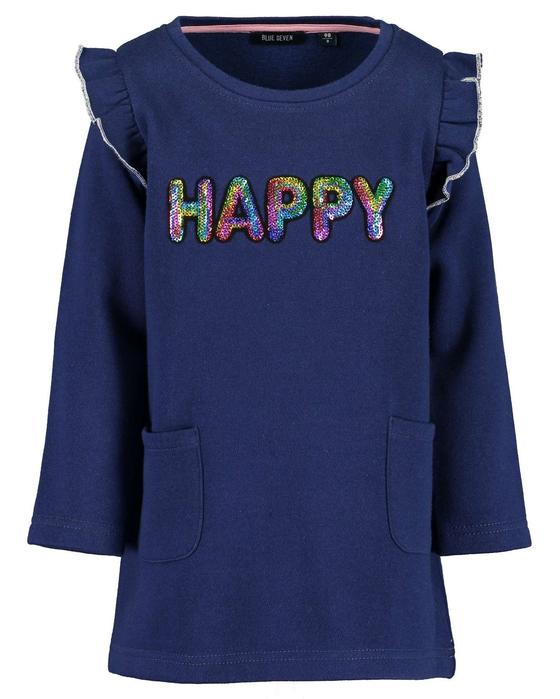 Kuscheliges Sweatkleid "Happy" mit Pailletten
