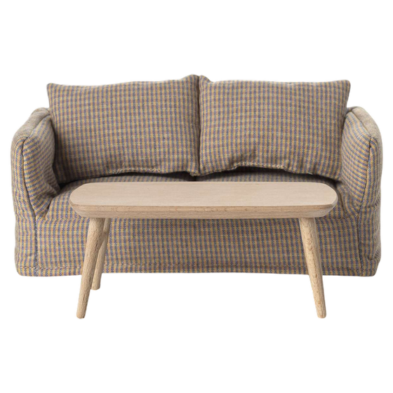 Maileg Couchtisch Maus Natur