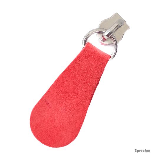 Lederzipper Lederanhänger Reißverschluss Taschen nähen