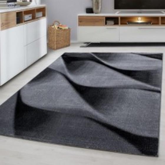 Parma 160 x 230 cm siyah gri