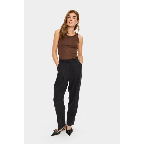 SAINT TROPEZ Tank Top GarimaSZ 30513524 - mokka Melange