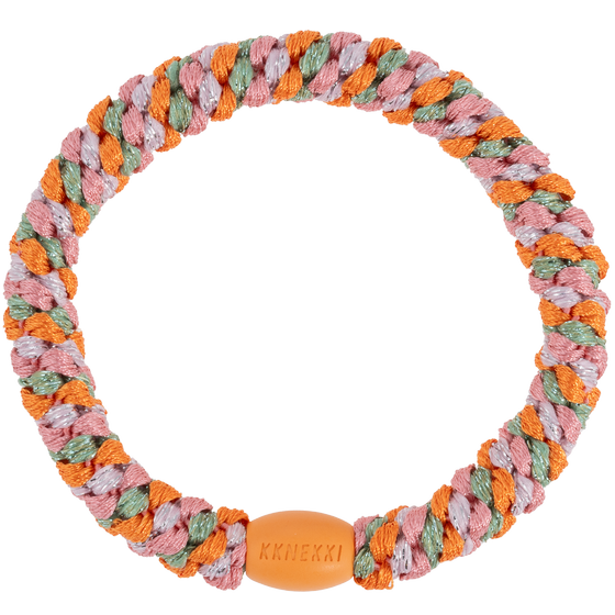 Kknekki Haargummi Mix Orange Pistacio Glitter