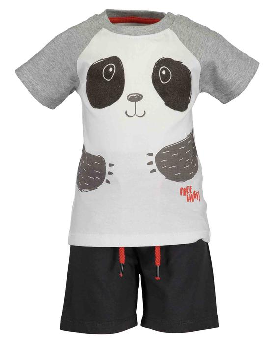 2er-Set "Free Hugs", Shirt und Shorts, Biobaumwolle