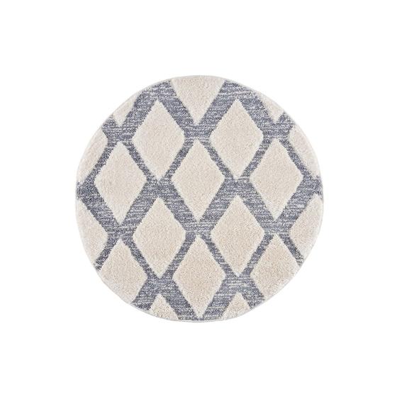 FOCUS 3D beyaz gri 160x230 cm