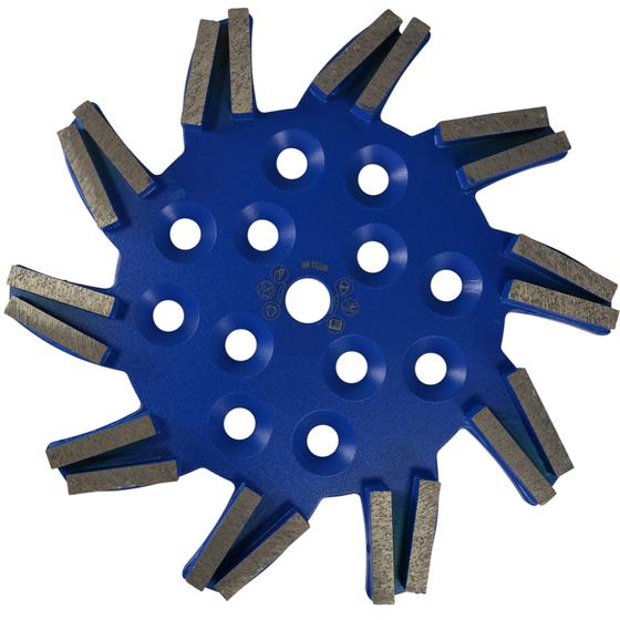 Diamant-Stern-Schleifscheibe <br> Ø 250 mm medium Bindung <br>für Estrich/Beton, dünne Beschichtungen