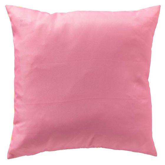 ROCKET - Outdoorkissen 45x45 cm - Wasserabweisend gelb rosa