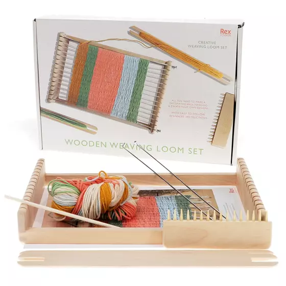 Rex London Holz Webstuhl Set 