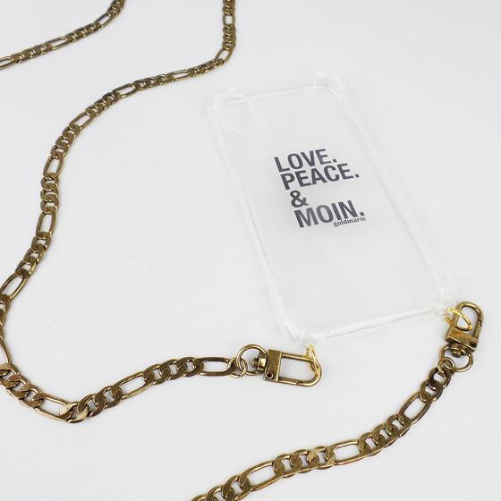 goldmarie Handykette "Metall Chain" brass