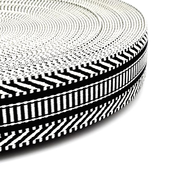 Gurtband Greece 38mm - schwarz