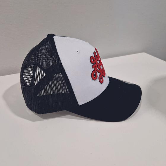 Cap Volks-Rock'n'Roller schwarz/weiß